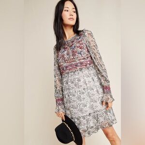 Anthropologie Gisella Beaded Tunic NWOT